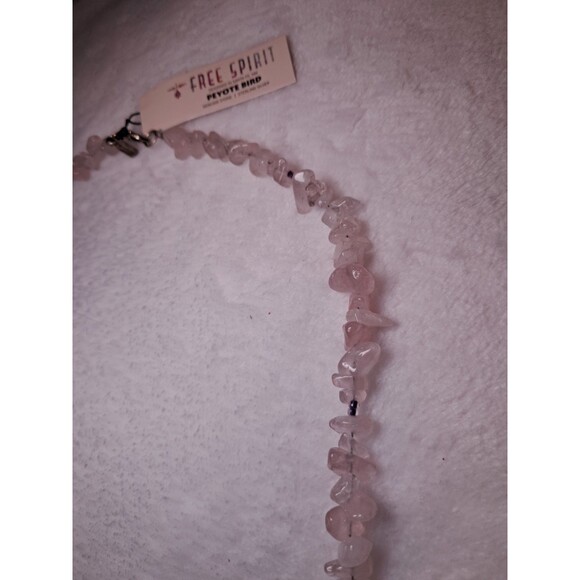 NWT Peyote Bird Free Spirit Gemstones Pearls Chips Bead Mix Long Necklace 34" - Picture 9 of 12